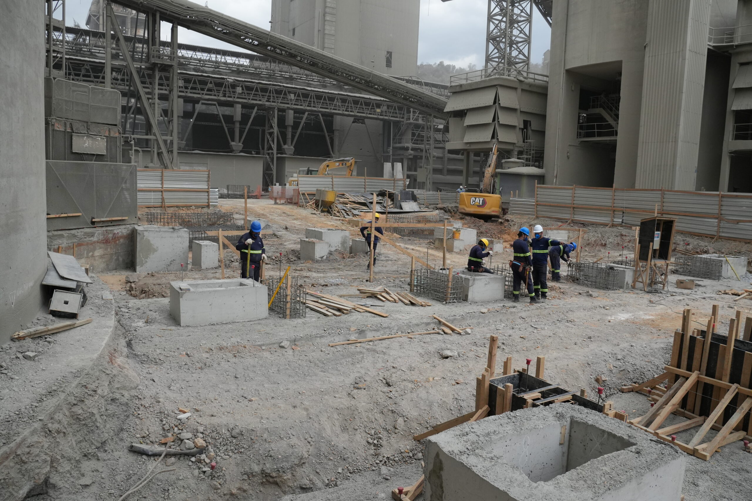 Execução de obra industrial na Votorantim Cimentos - Innovatore Construtora